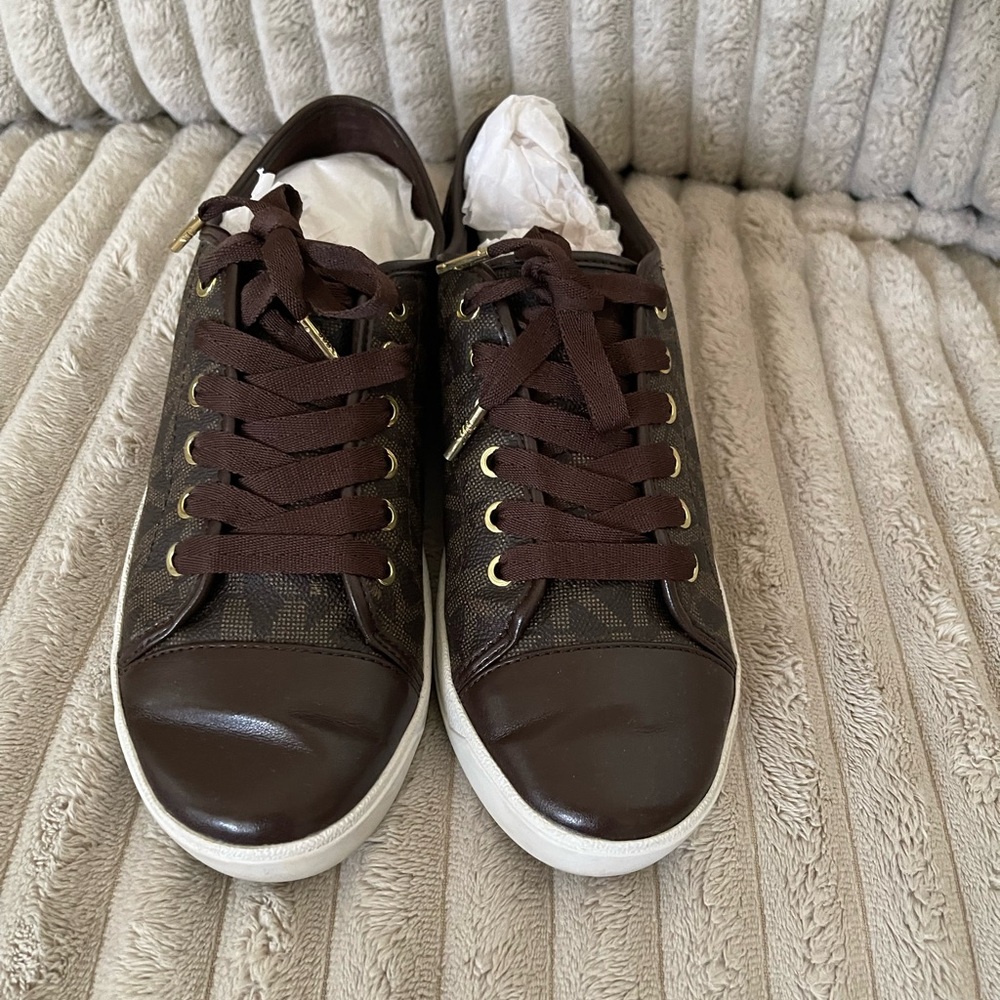 Michael Kors Brown Sneakers